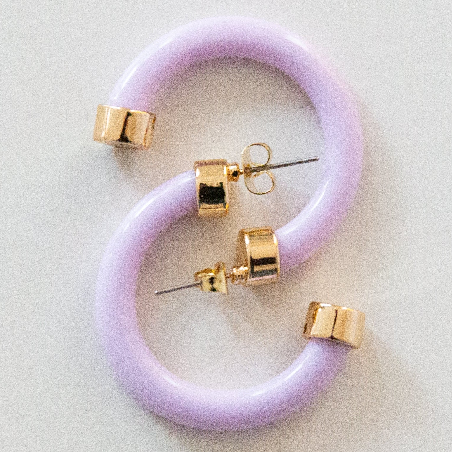 Mini  Hoops - Lavender